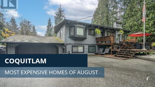 Coquitlam – Most Expensive Homes of August 2026